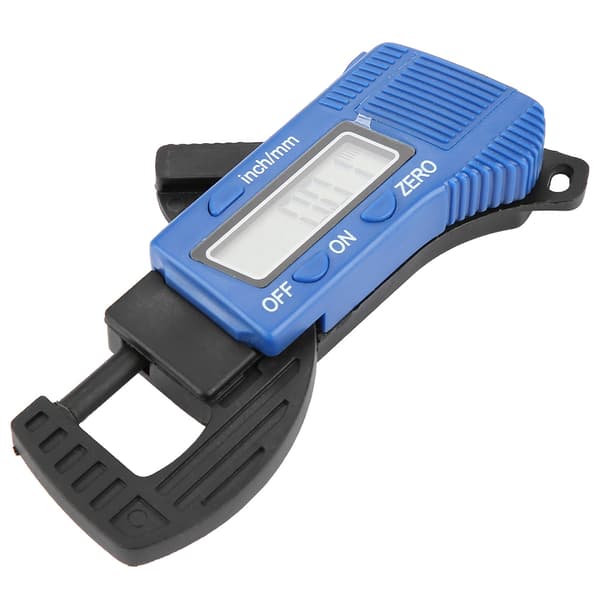 Digital tykkelsesmåler med stort LCD-display - 0,1 mm-100 mm