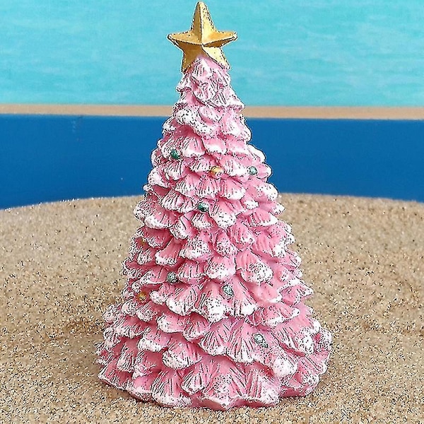 Aquarium Landscaping Decoration Resin Crafts Christmas Tree Ornaments-mxbc