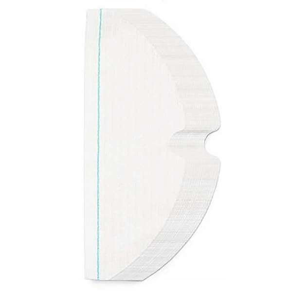 50 stk. Engangs moppeklude til S6, S6 Maxv, S6 Pure, E5, E4, S5 Max, S5, E35 E2 robotstøvsuger (W)