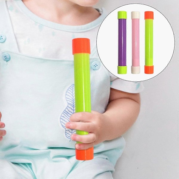 Groan Tube Lydmaker 3 stk. Lydpinne Morsom Festlydmaker for Barn og Voksne Festartikler Lydrør Leker Tilfeldige Farger (W)