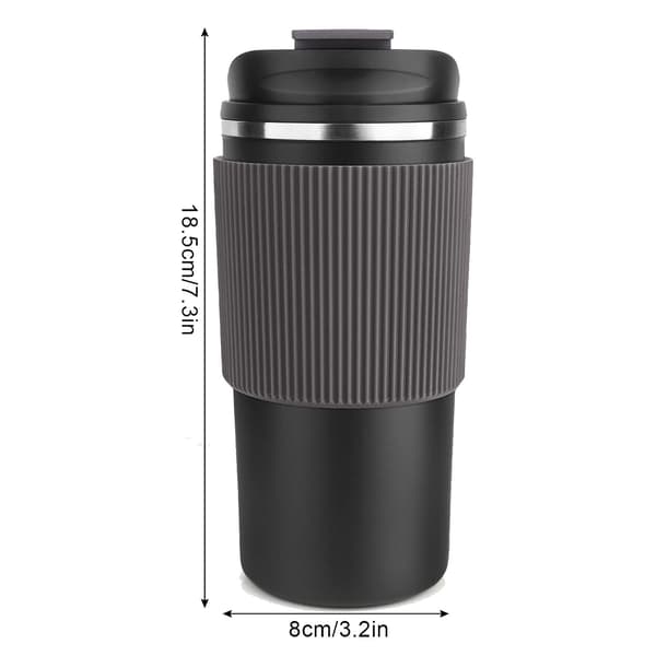 Resemugg 450ml Läcksäker Isolerad Kaffekopp med Lock