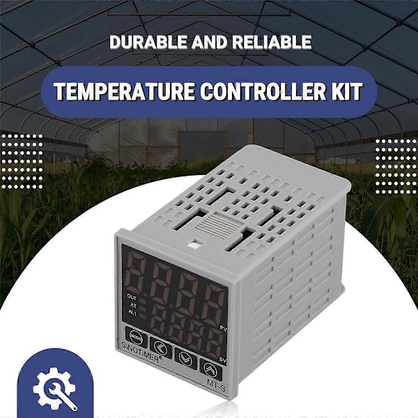 PID Temperaturregulator Kit - Intelligent Digital Display, Temperaturregulator Termostat (W)