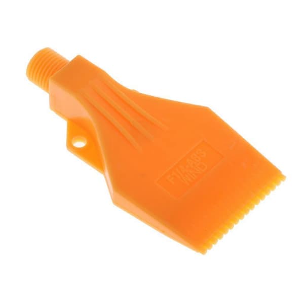 Plastikdyse med 1/4\"-stik og udvendigt gevind, til udretning (w)