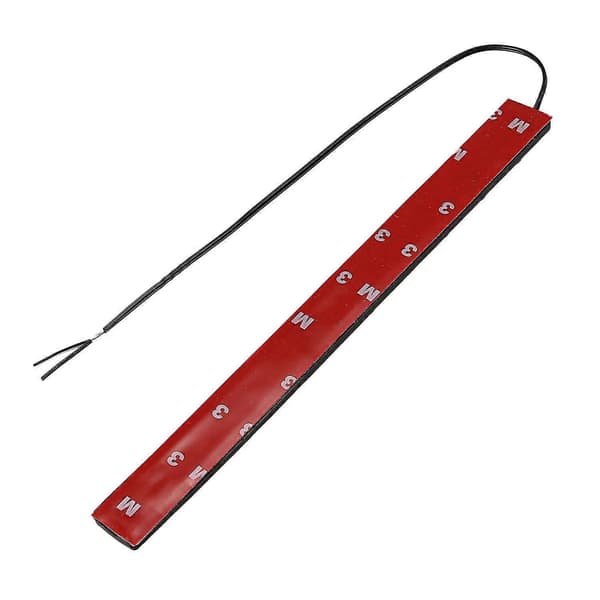 2 x 20W LED-varselljus för bil, DRL-körljus, 10 COB-LED-lampor, 200 lm, DC 12V (vit)