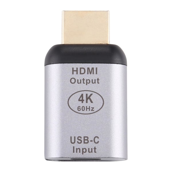 4k 60hz Usb 3.1 Typ C Hona Till Hdmi Hane Adapter Konverter För Macbook Chromebook Pixel [FW]