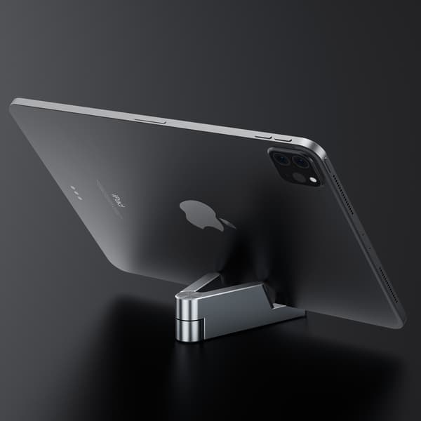 Universal Bordtelefonholder Aluminiumlegering Justerbar Klemme