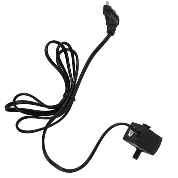 Pieni uppopumppu säädettävä hiljainen IPX8 vedenpitävä suihkulähdepumppu imukupilla akvaarioon EU-pistoke 220-240V