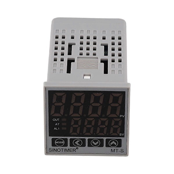 PID Temperaturkontroller Kit - Intelligent Digital Skjerm, Temperaturkontroller Termostat (W)