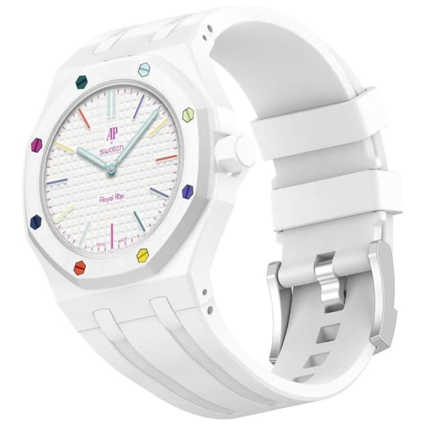 Swatch Royal Pop AP-samarbete silikonarmband 20mm stiftspänne
