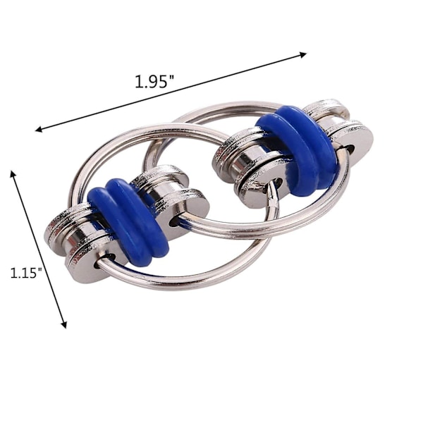 Flippy Chain Fidget Legetøj, Uendelig Flip Kæde Decompression Stress Reducer Lindrer Kreativ Stress Reducer Kæde Legetøj [fw}