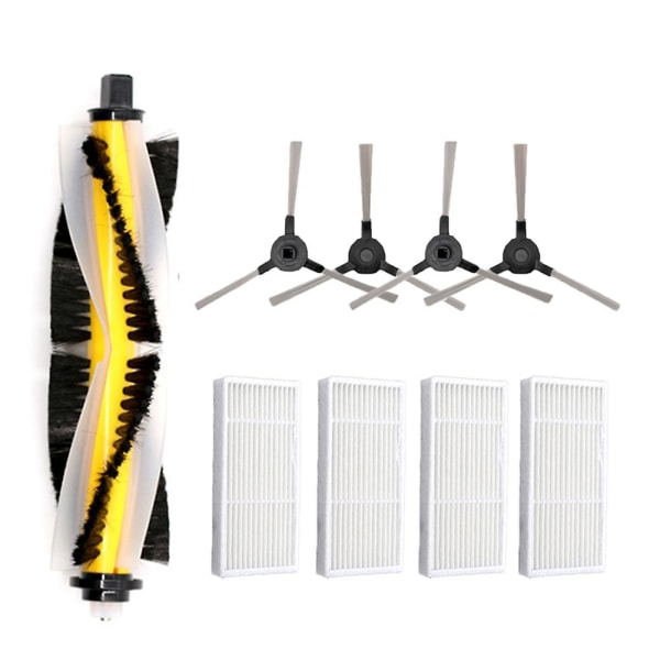 Hovedbørste, Sidebørste og Filter - Reservedele til 780t 790t Robotstøvsuger [FW] As Shown