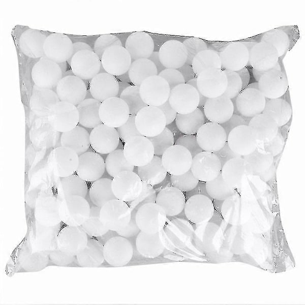 150 stk. Hvite Plast Ping Pong-baller for Nybegynnere Voksne - Holdbare og Lettvektige (H)