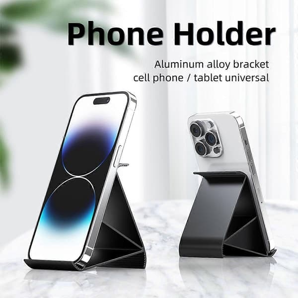 Telefon Skrivebordsholder 3-i-1 Justerbart Stativ til Tablets 4-13 Tommer