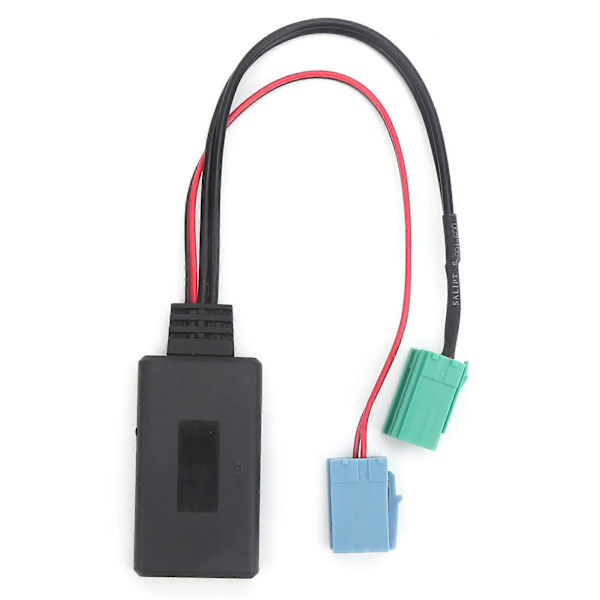 Auto Audio Adapter Mini ISO 6-polet 8-polet Stik Bluetooth 5.0 AUX Kabel til Renault Clio / Espace / Kangoo / Laguna YEMAA