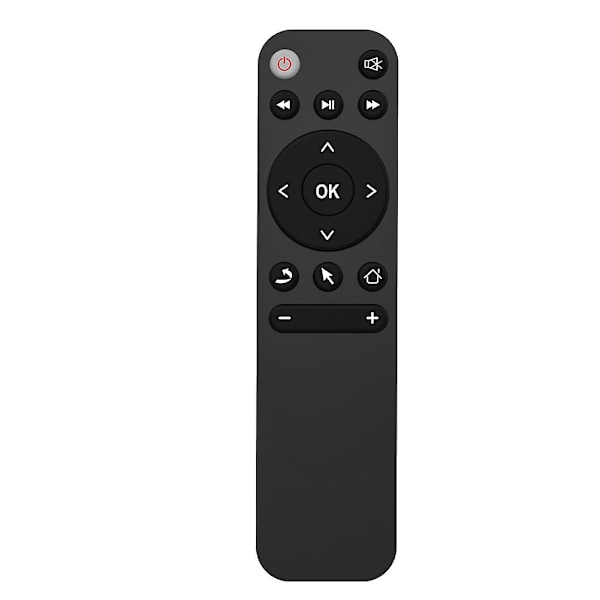 Bluetooth 5.2 Fjärrkontroll Luftmus För Smart TV Box Telefon Dator PC Projektor Etc. Bt5.2 Remo [fw} Black