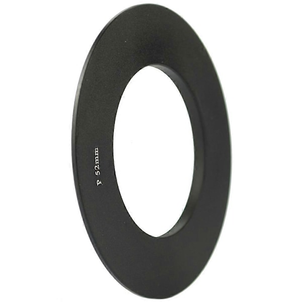 Kamera Firkantfilter Adapter Ring Metall Ring Linseadapter for Cokin P-serien Filterholder 52mm (W)