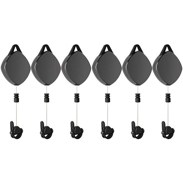 3/6 stk Lydløst VR Kabelstyring Træksystem til HTC Vive Rift S PS for Windows VR Tilbehør [DB] 3pcs