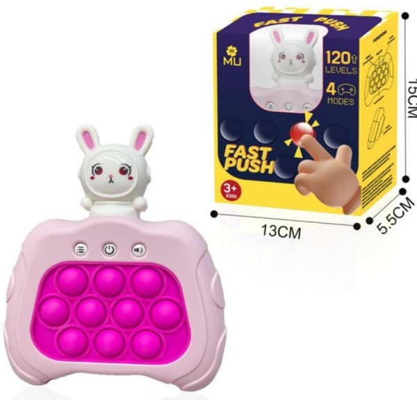 Fidget Spil til Børn og Voksne med Lys og Lyd, Hurtigt Tryk