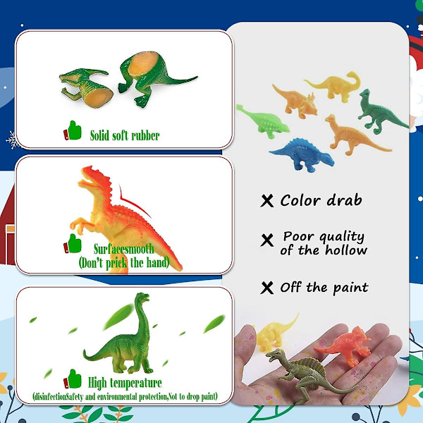 Dinosaurie Adventskalender för Barn 2023, 24 Dagar Nedräkning Dino Kalender Leksak, Adventskalender för Pojkar, Flickor, Barn, Tonåringar, Julgåva för Barn