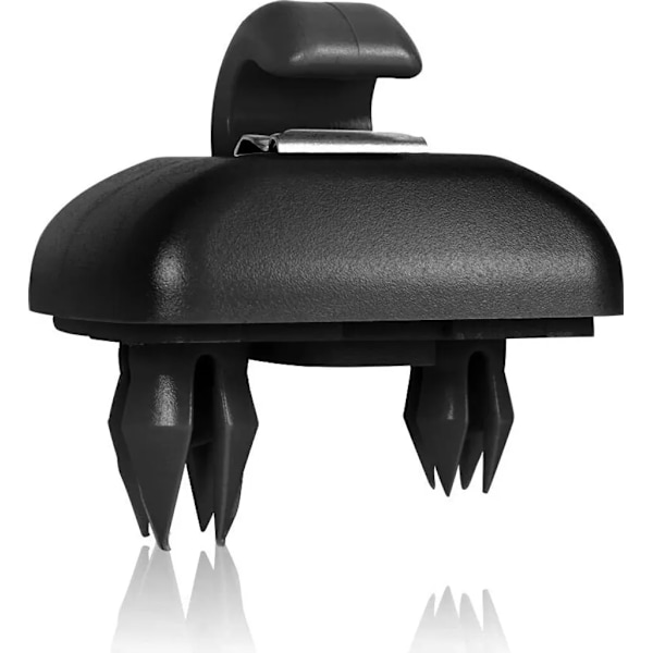 2 stk. Solskærm Klips Beslag til Audi A1 A3 A4 A5 Q3 Q5 (8E0 857 562) A7 B6 B7 B8 S4 S5 Solskærm Holder Bil Interiør Dele Sort