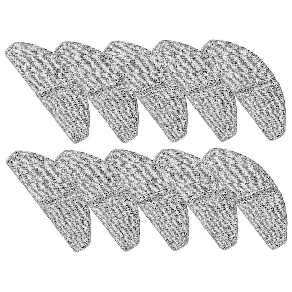 Rengøringsvenlige Mikrofiber Moppeklude Reservedele til S8+ M7 Pro Robotstøvsuger (W)