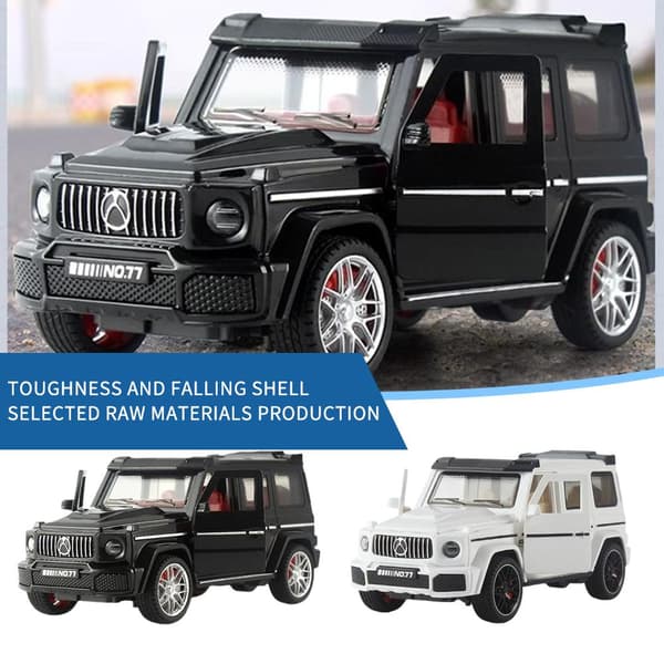 Diecast bilmodell G700 legering med lys og lyd for barns samling