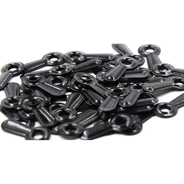 Billede Ramme Drejeknap Fastgørelsessæt, 100 STK Billede Ramme Bagklips Hardware Klips [fw} black