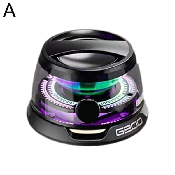 Mini Musta Bluetooth-kaiutin G200 Kannettava Magneettinen Ääni O7H5