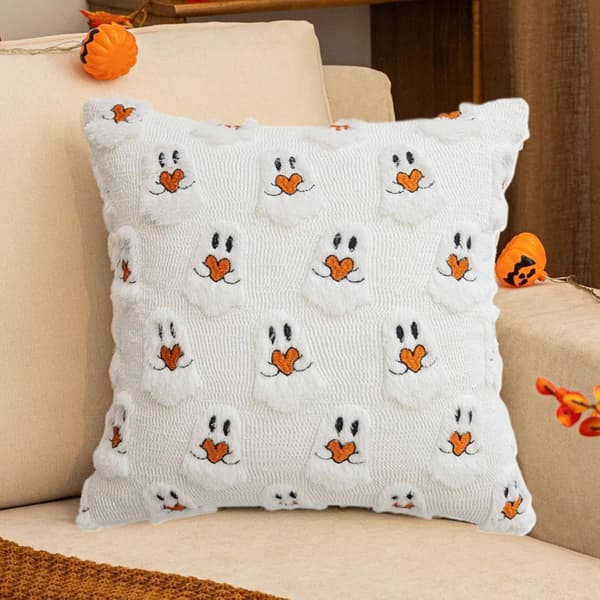 Morsomme Halloween-putetrekk til hjemmet, 45 x 45 cm (B)