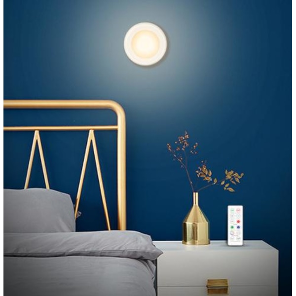 INF LED-spotlightset – 6 snygga lampor med 2 praktiska fjärrkontroller