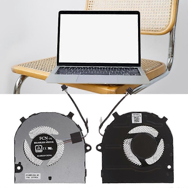 Kannettavan tietokoneen CPU-jäähdytystuuletin Dell Latitude 3420 3520 E3420 -kannettavan varaosalle (W)