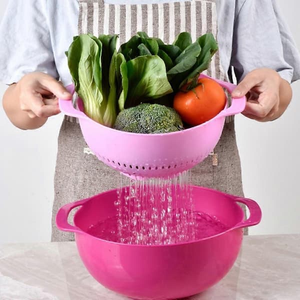 Måttsatser & måttskedar 10-delars set för köksbakning & matlagning, behållare för frukt & grönsaker