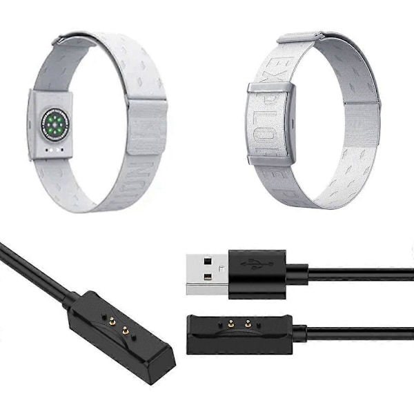 USB-laddare Dockningsadaptrar Magnetisk USB-laddningskabel för COROS Pulsmätare (W)