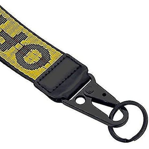 Nyckelring, handledsrem för nyckelhand handledsband nyckelring hållare kontorsmärkeshållare telefonrem.