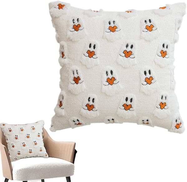 Morsomme Halloween-putetrekk til hjemmet, 45 x 45 cm (B)