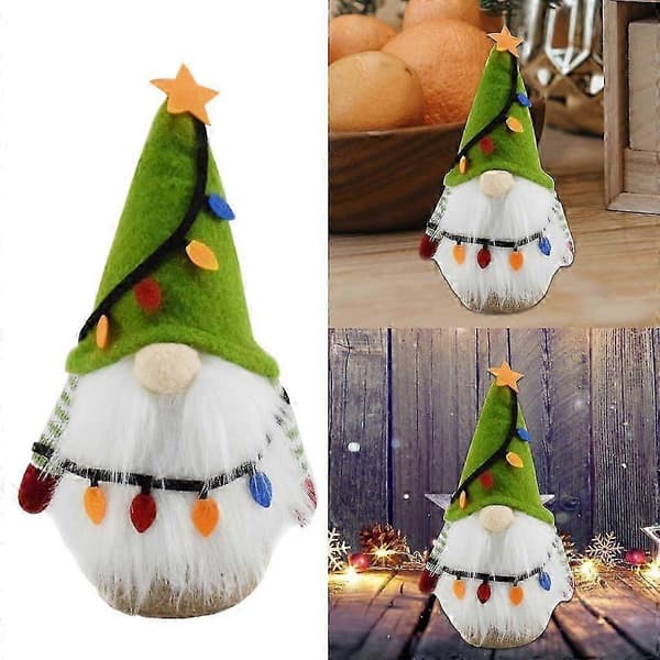 Tradisjonelle julealvfigurer, sett med 12