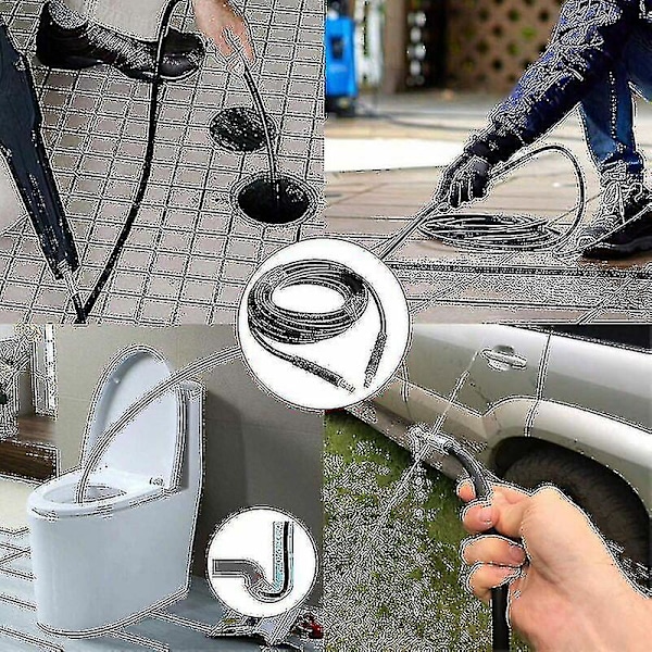 Til Karcher K2 K3 K4 K5 K6 K7 (6m) Højtryksrensere Vandrensning Højtryksudskiftningsslange Rengøringskit 6m/8m/10m/15m