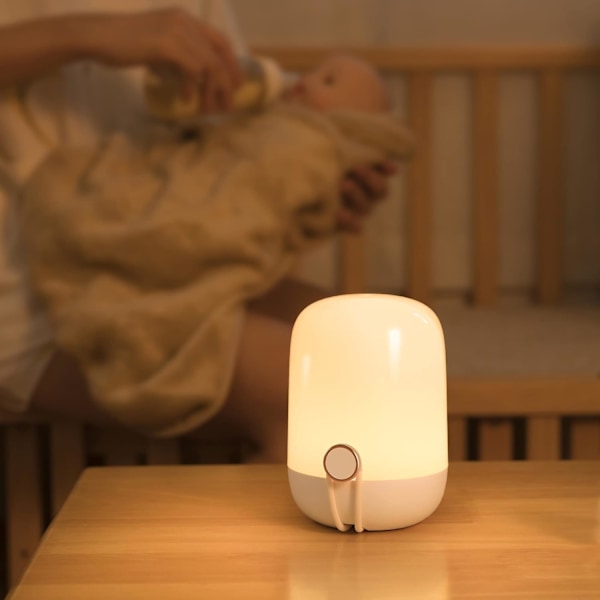 Natlampe til amning og bleskift, LED ammelys til tumlinger, babyer og mødre, nye forældre (W)