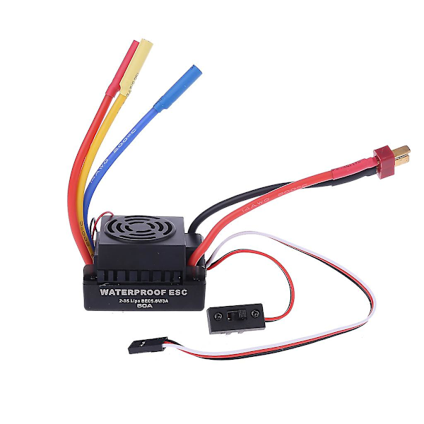 Waterproof 60a Brushless Esc Electric Speed Controller Builds In 5.8v / 3a Bec F