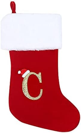 Store personlige julestrømper til børn - 45 cm - Strømper og gaver