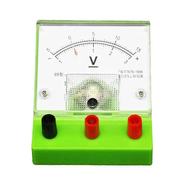 Amperemeter Voltmeter til Elektriske Målinger for Fysiklærere Studerende (W)