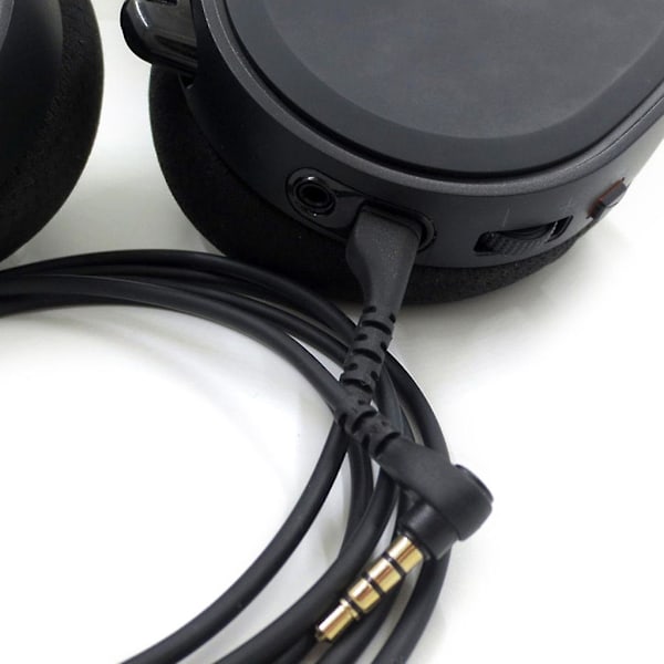 Lydkabel for Arctis 3/5/7/Pro 1.5m Langt Gaming Headset Kabel for laptop (W)