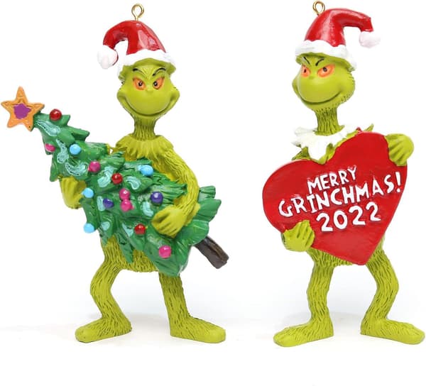 Julgransdekorationer Set med 12 keramiska kulor