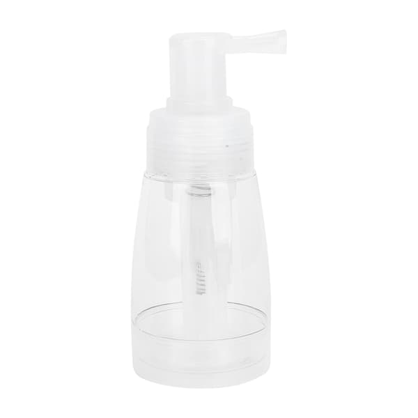 Läpinäkyvä tyhjä suihkepullo hiuspuuterille - 180ml