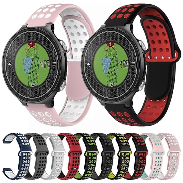 Silikoninen kellon ranneke Garmin Approach S6:lle (V)