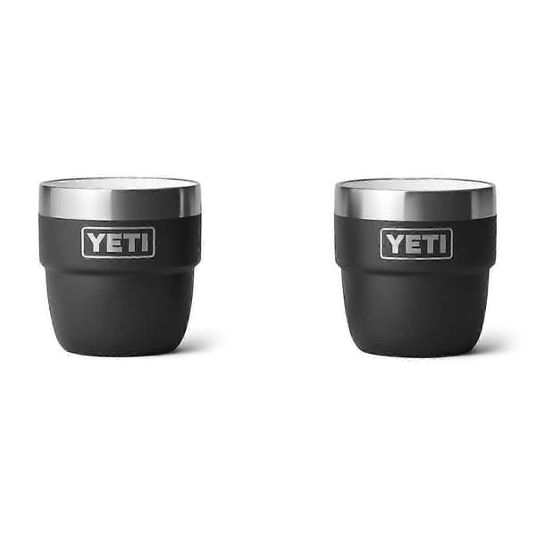 2-pack rostfria vakuumisolerade koppar för espresso och kaffe, 120 ml (Fww)