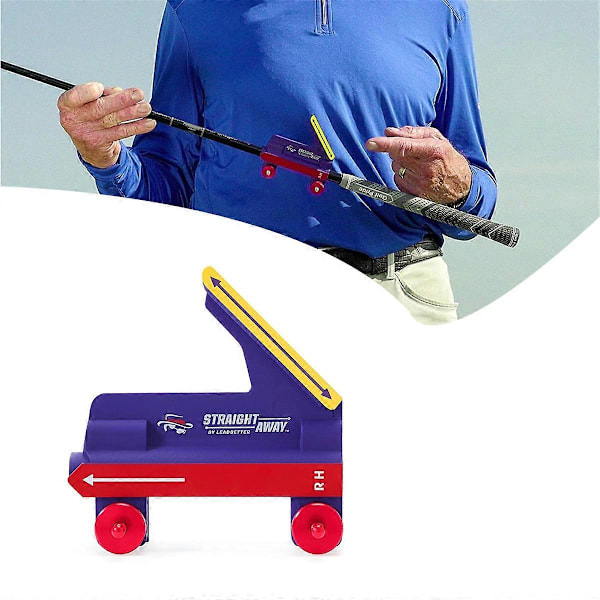 Golftränare för sving, omedelbar feedback, svingbana guide (W)