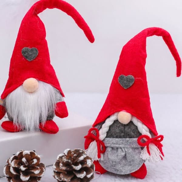 Hängande Jultomte Ornament för Julgransdekorationer