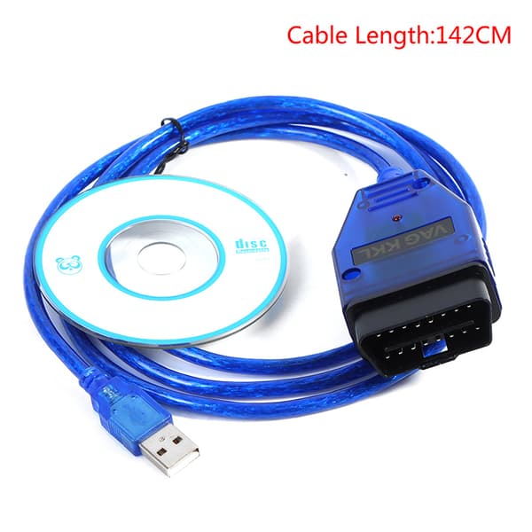 USB Diagnostikkabel för VAG-COM 409.1 KKL Scanner