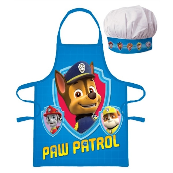 Paw Patrol Förkläde för Barn - Förkläde & Kockmössa för Barn (W)